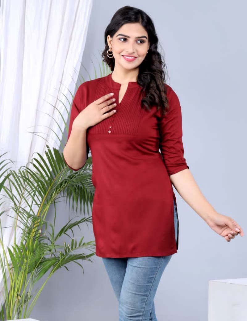 Women Plain Kurti