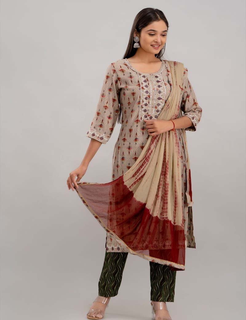 Printed Kurta and Pant