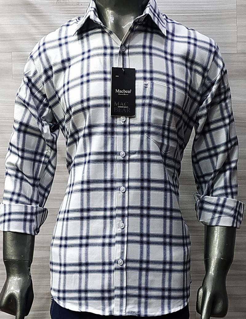 Men Casual Check Shirt